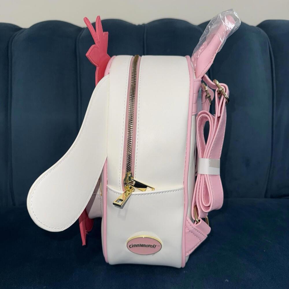 NWT Her Universe Sanrio Cinnamoroll Strawberry Mini Backpack Adjust Shoulder - Picture 8 of 9